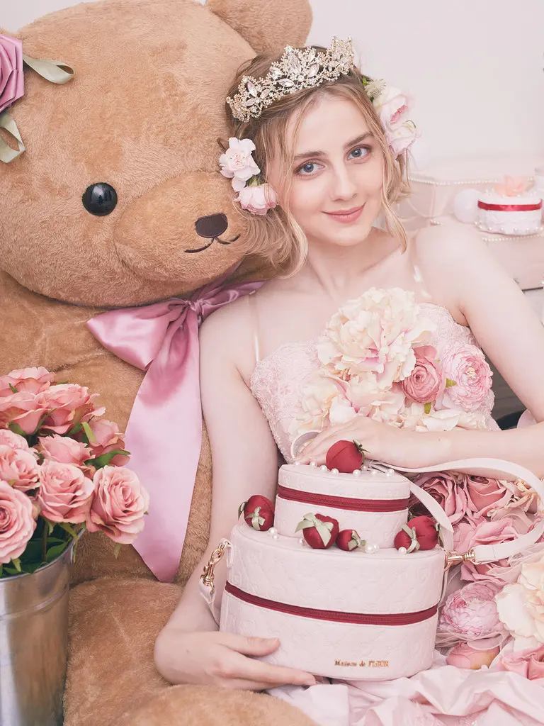Maison de FLEUR アニバーサリーケーキバッグ Maison de FLEUR 