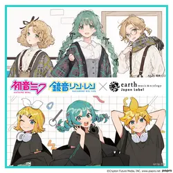 初音ミク 缶バッジセット Art by 堀泉インコ/earth music&ecology