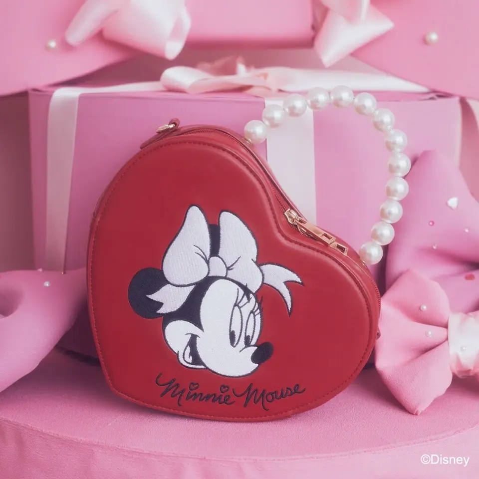 Areeam ディズニー ミニーマウス ハートバッグ NEW ARRIVAL】♥♥Minnie Mouse Collection♥♥