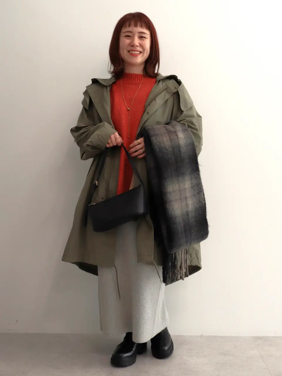 人気ママスタッフYUKIが着る！冬のおでかけコーデ