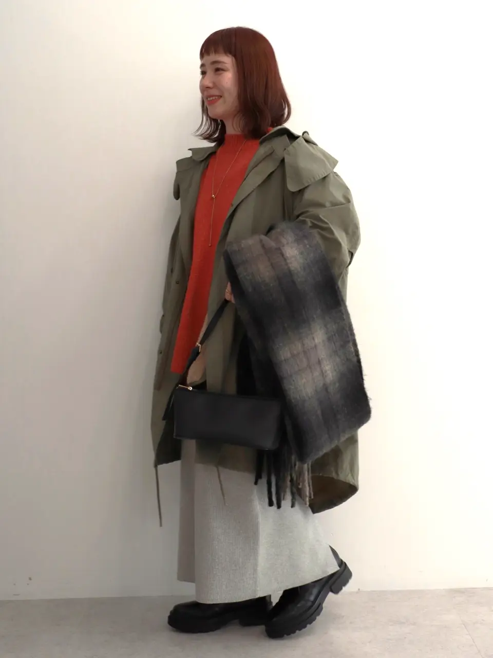 人気ママスタッフYUKIが着る！冬のおでかけコーデ