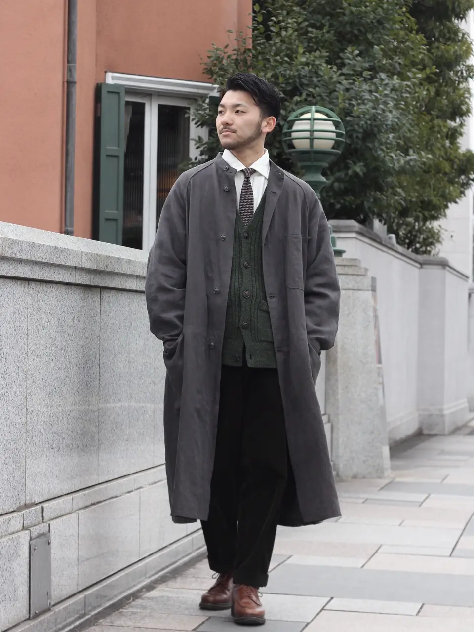 過去の名作》ARCHITECT COAT - LINEN NIDOM