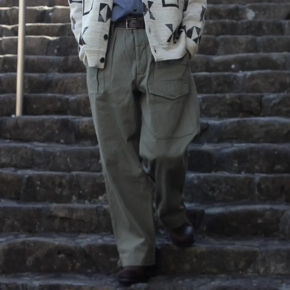 あのデニムが、再び。】BRITISH ARMY PANT - LOOSE DENIM