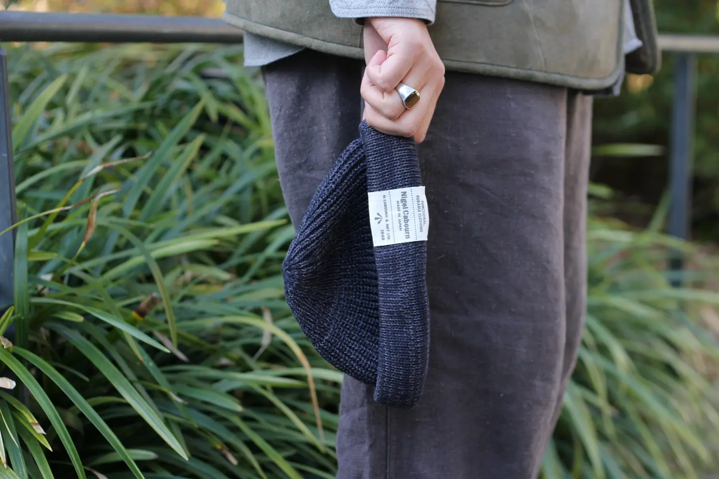 NIGEL CABOURN BEANIE - COTTON – Nigel Cabourn