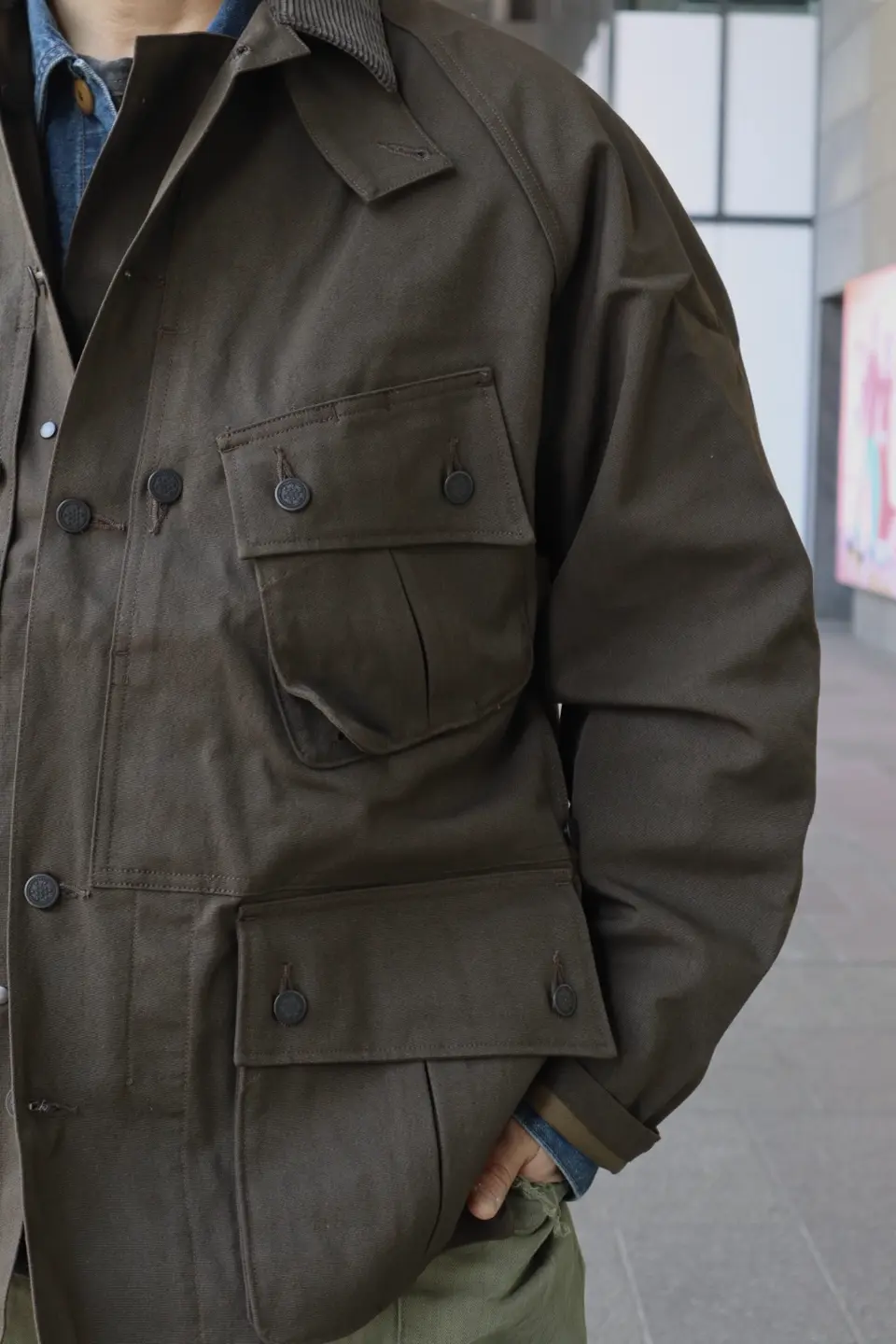 創造性に富んだ名作ミリタリージャケット》VINCENT HALFTEX MODIFY