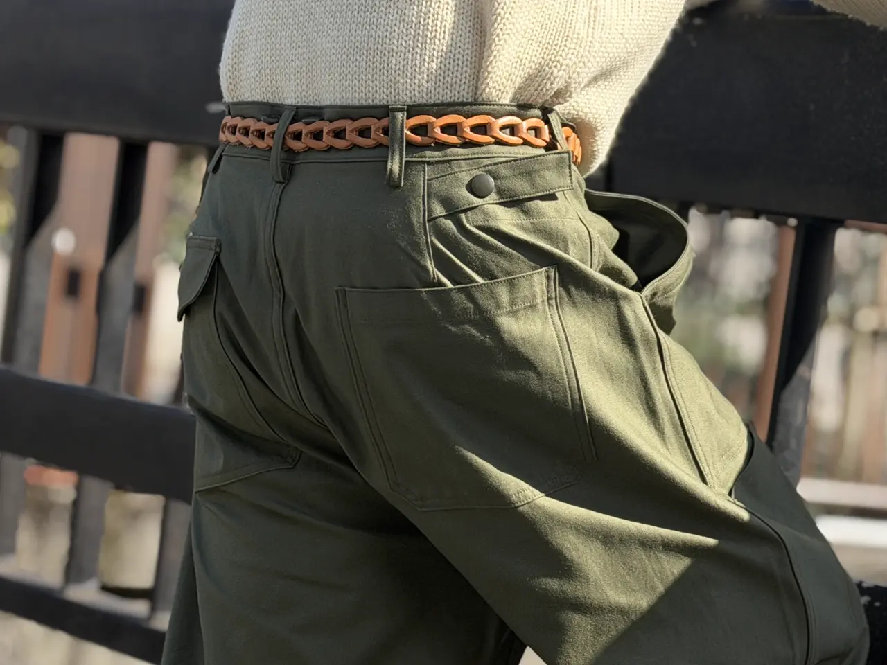 ナイジェルケーボンの新型軍パン》MECHANIC PANT MIX