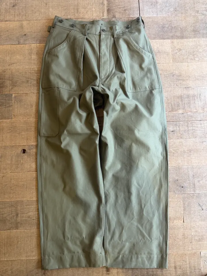 ナイジェルケーボンの新型軍パン》MECHANIC PANT MIX