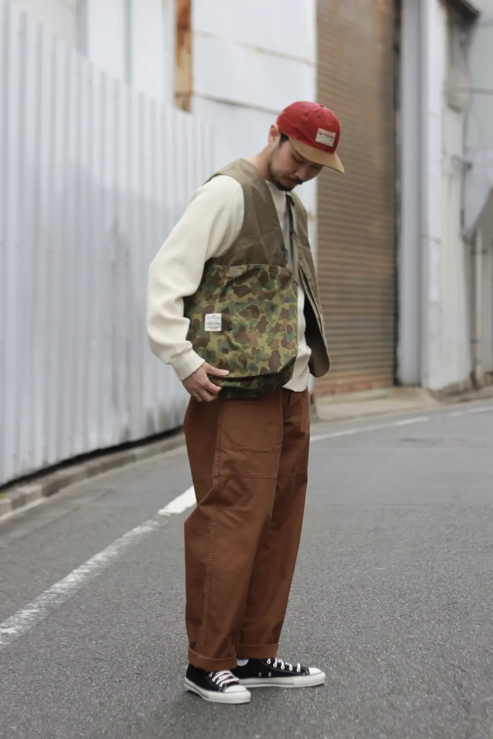 注目度の高いダックハンターカモ》HELMET BAG & MULTI BAG