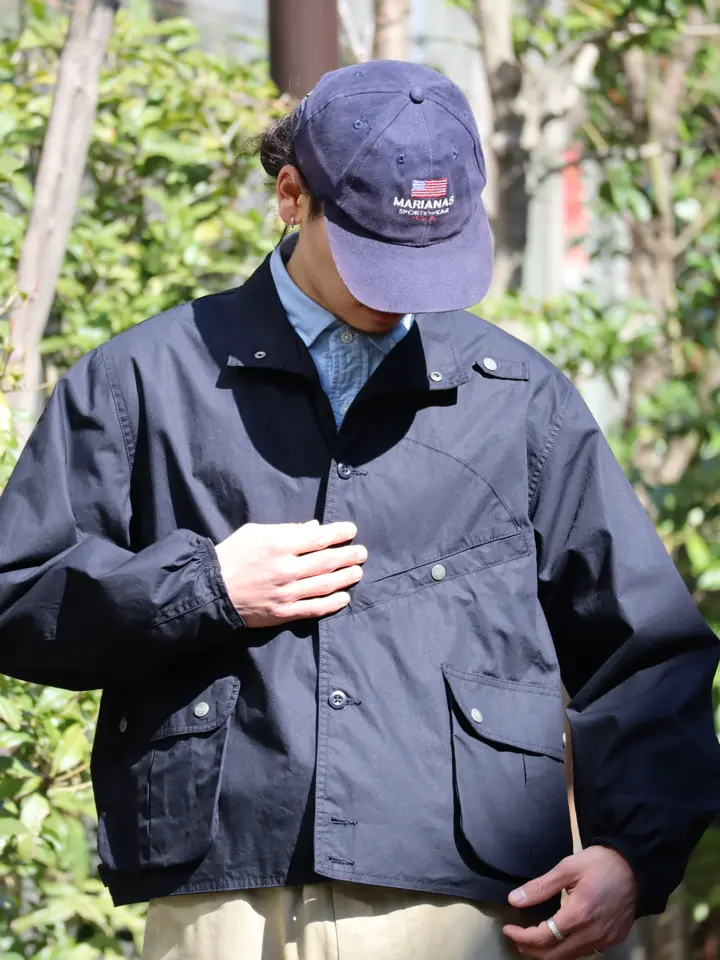 春先に羽織りたい》FISHING JACKET - TECH COTTON
