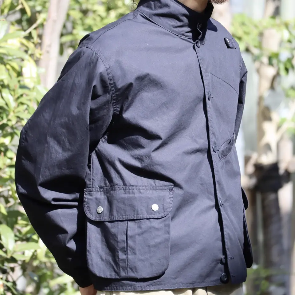 春先に羽織りたい》FISHING JACKET - TECH COTTON