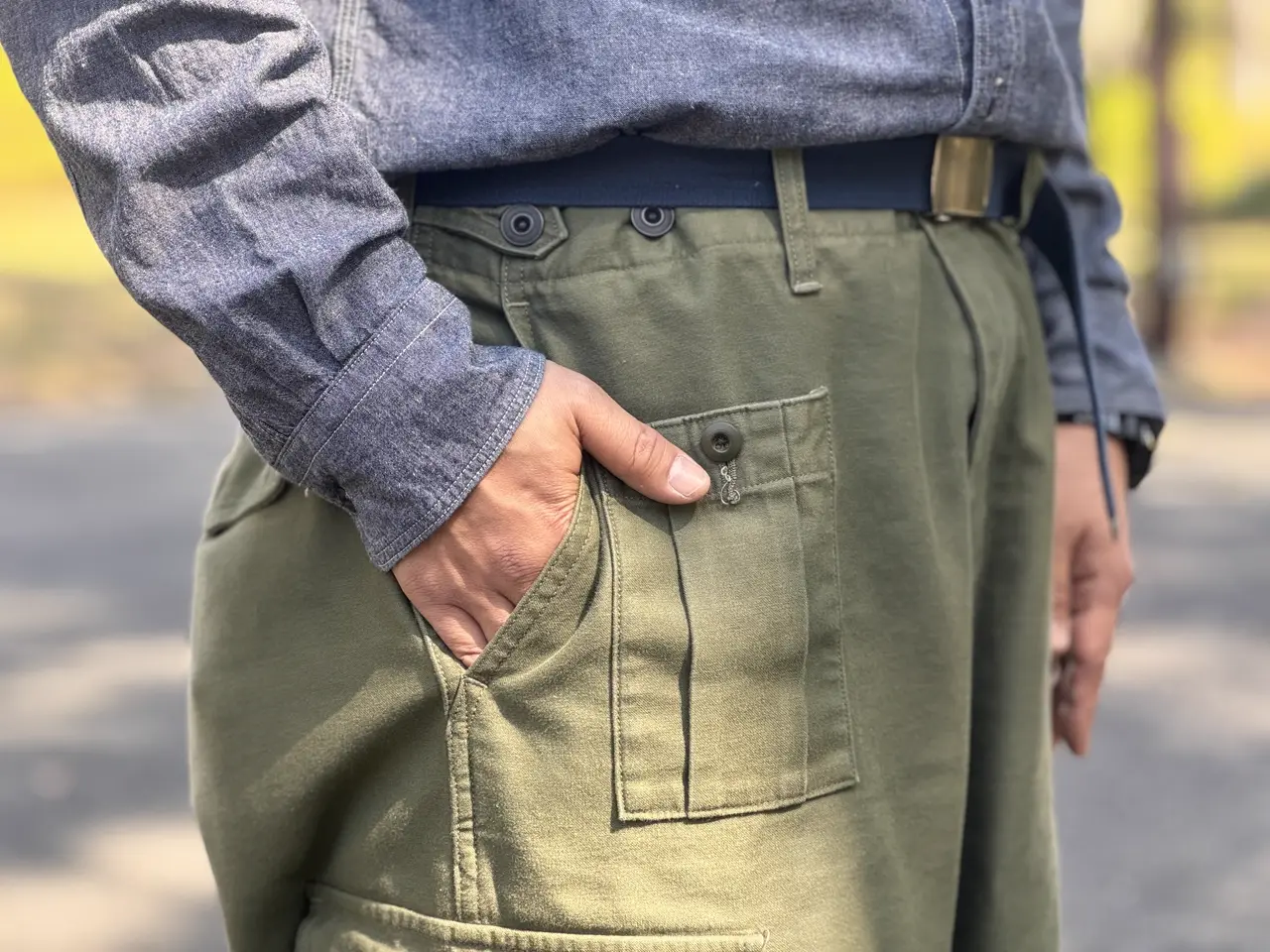 A classic item》ARMY CARGO PANT – Nigel Cabourn