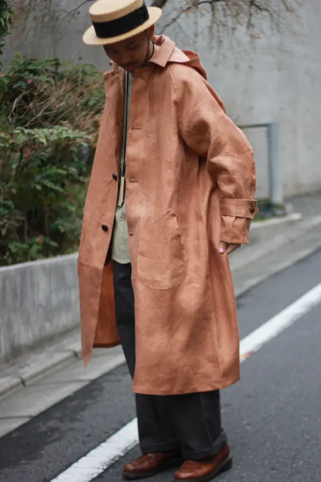 時を重ねて完成する、柿渋染めの魅力》KAKISHIBU LINEN