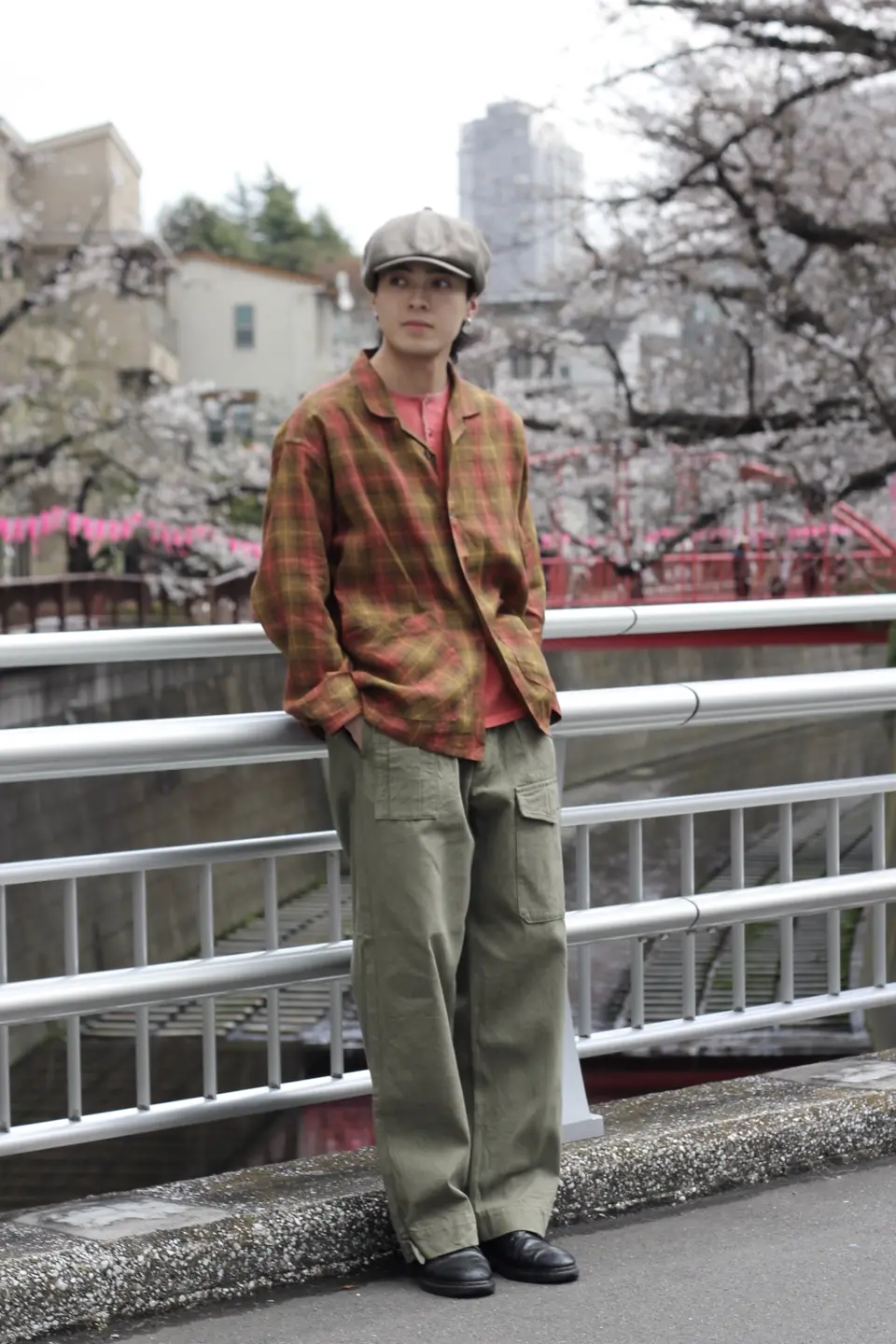 今季注目のヘンプジャケット》FRENCH CHORE JACKET HEMP CHECK