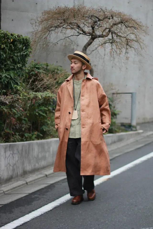 時を重ねて完成する、柿渋染めの魅力》KAKISHIBU LINEN