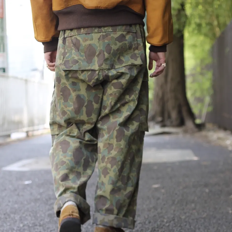 今期大注目の軍パン》40's MONKEY PANT MIX DUCKHUNTER CAMO