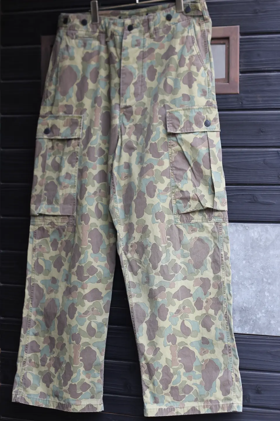 今期大注目の軍パン》40's MONKEY PANT MIX DUCKHUNTER CAMO