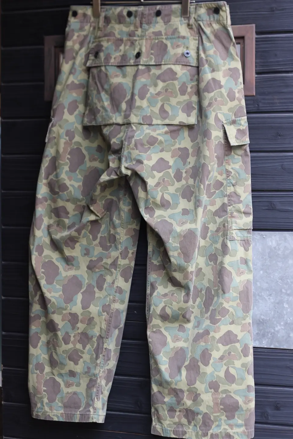 今期大注目の軍パン》40's MONKEY PANT MIX DUCKHUNTER CAMO