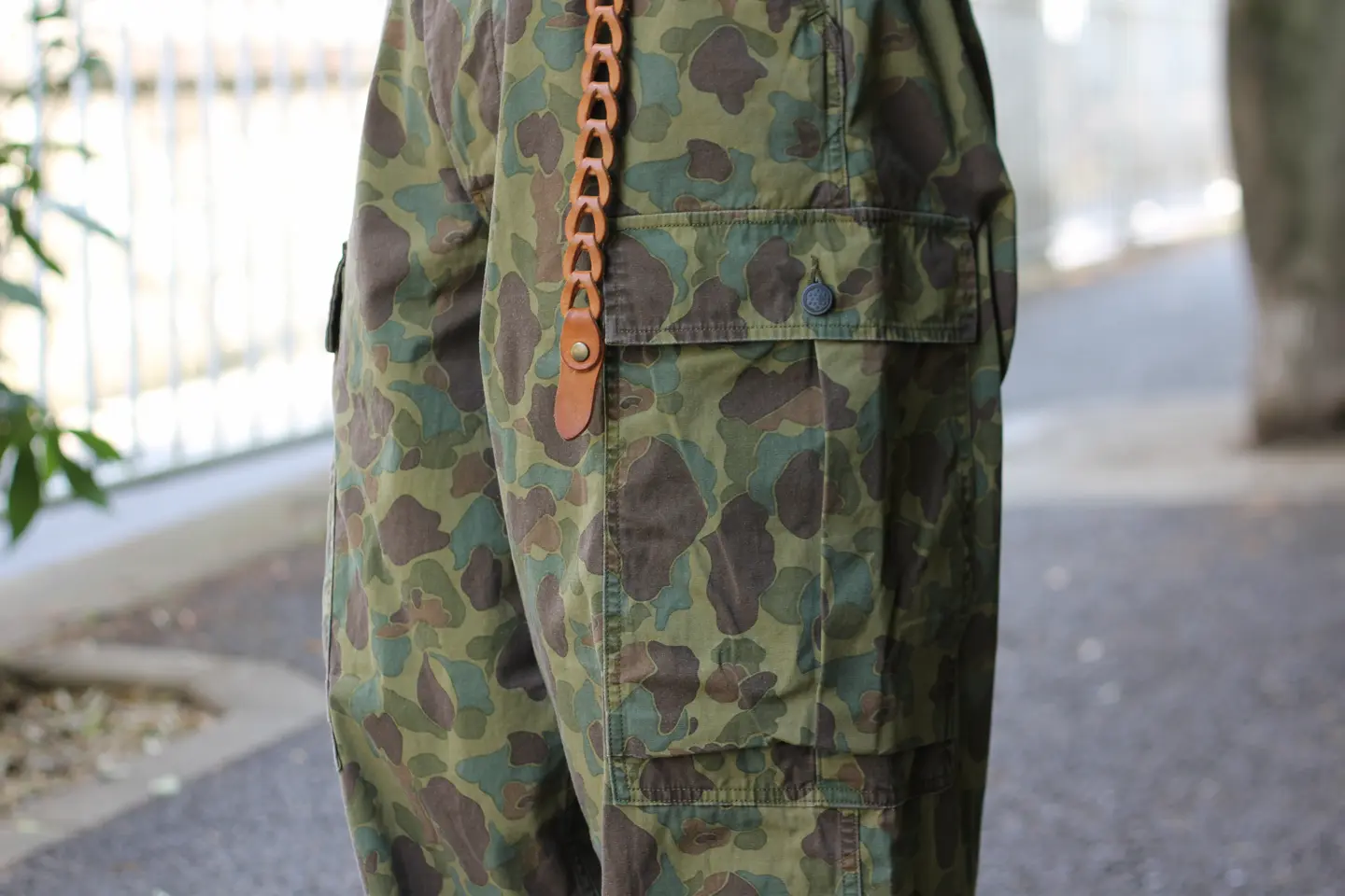This season's must-have military pants》 40s MONKEY PANT MIX