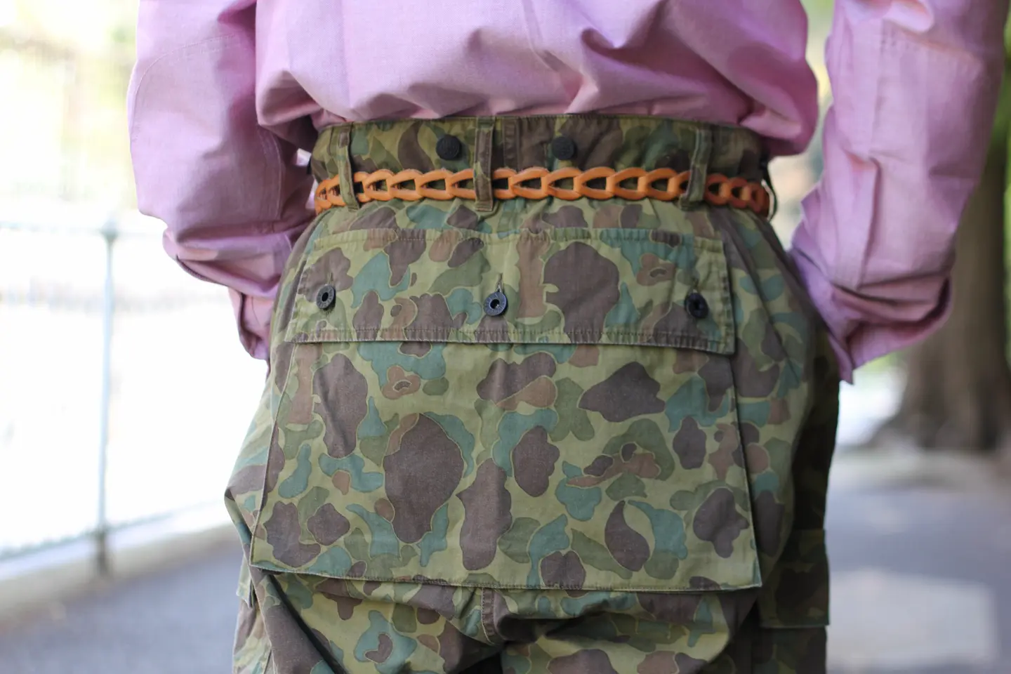 今期大注目の軍パン》40's MONKEY PANT MIX DUCKHUNTER CAMO