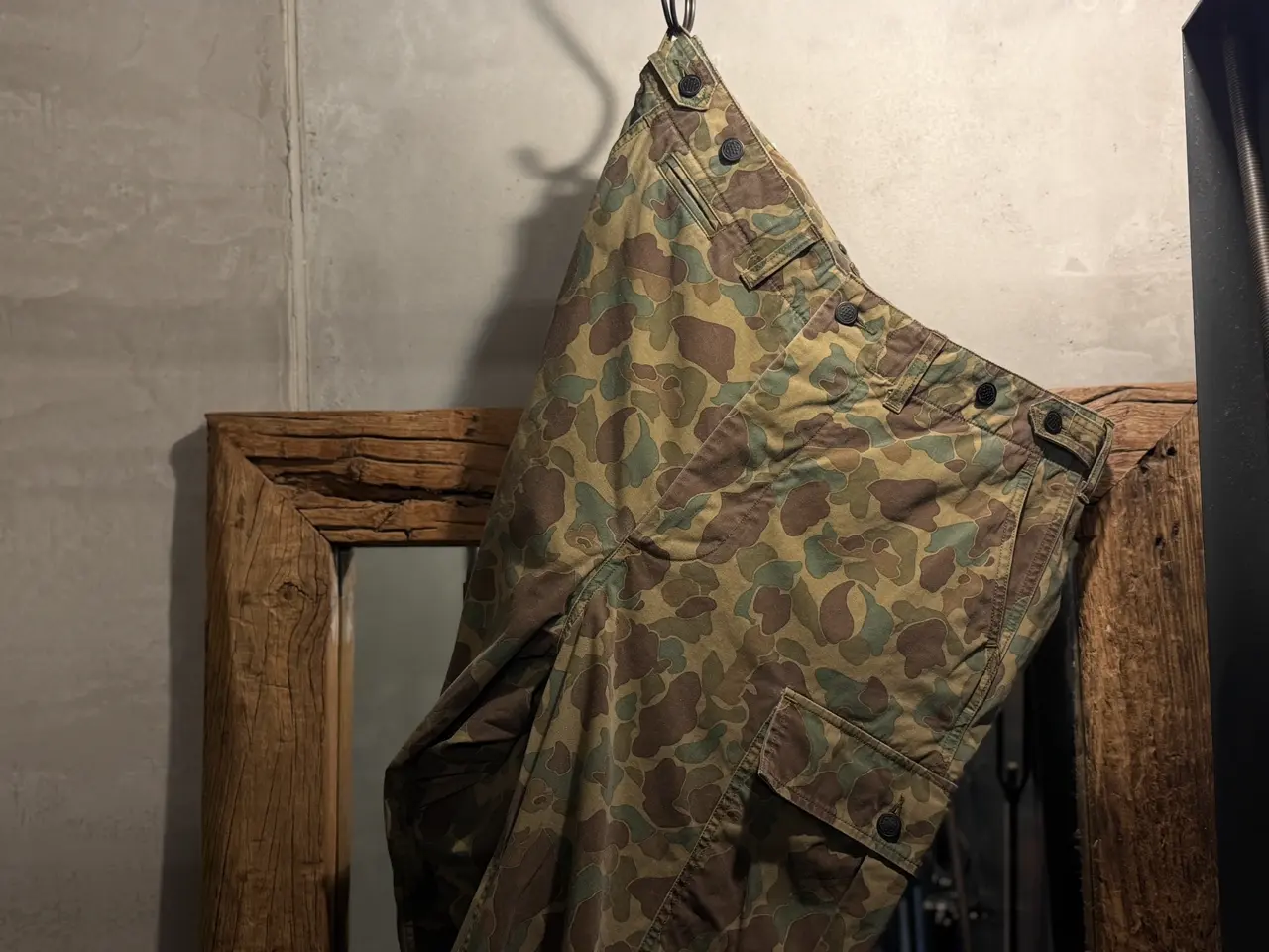 今期大注目の軍パン》40's MONKEY PANT MIX DUCKHUNTER CAMO