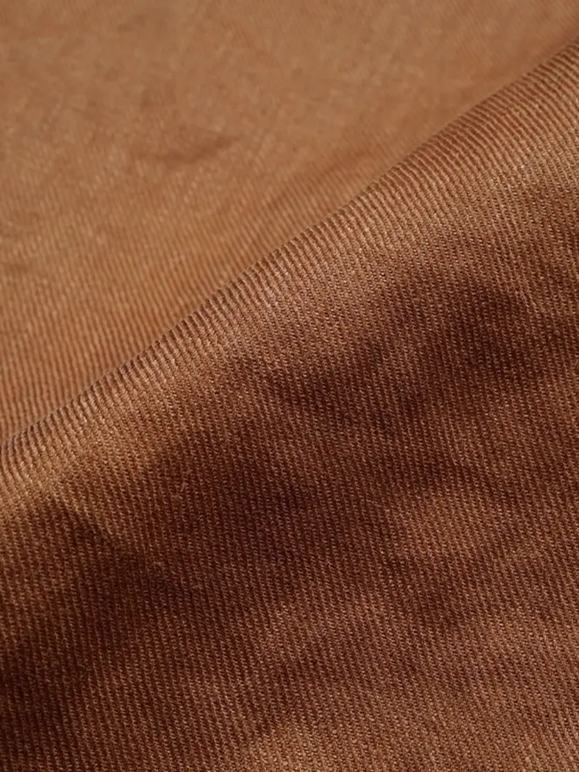 時を重ねて完成する、柿渋染めの魅力》KAKISHIBU LINEN