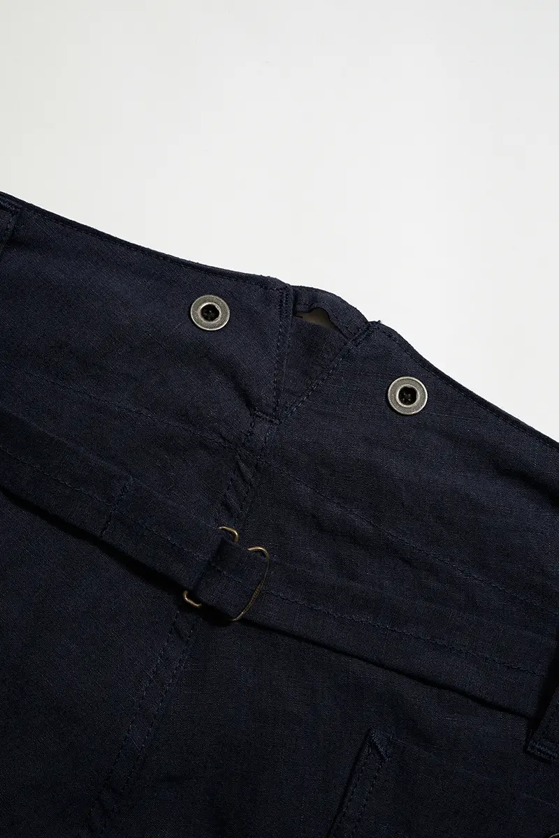 ツボを突かれた》30s FRENCH WORK PANT - LINEN NIDOM