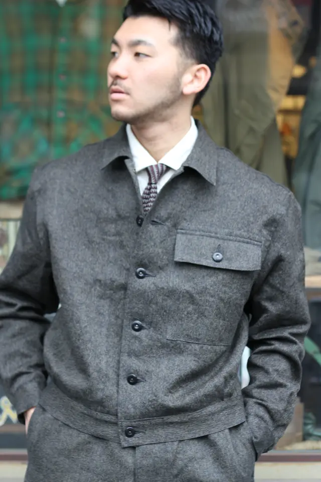 ナイジェルケーボン独自のレシピ》FRENCH WORK × BLACK CHAMBRAY