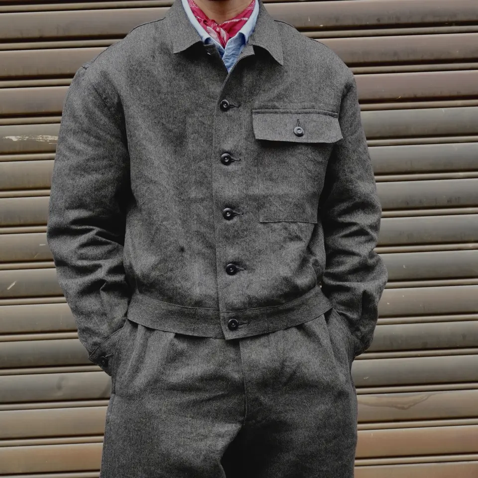 ナイジェルケーボン独自のレシピ》FRENCH WORK × BLACK CHAMBRAY