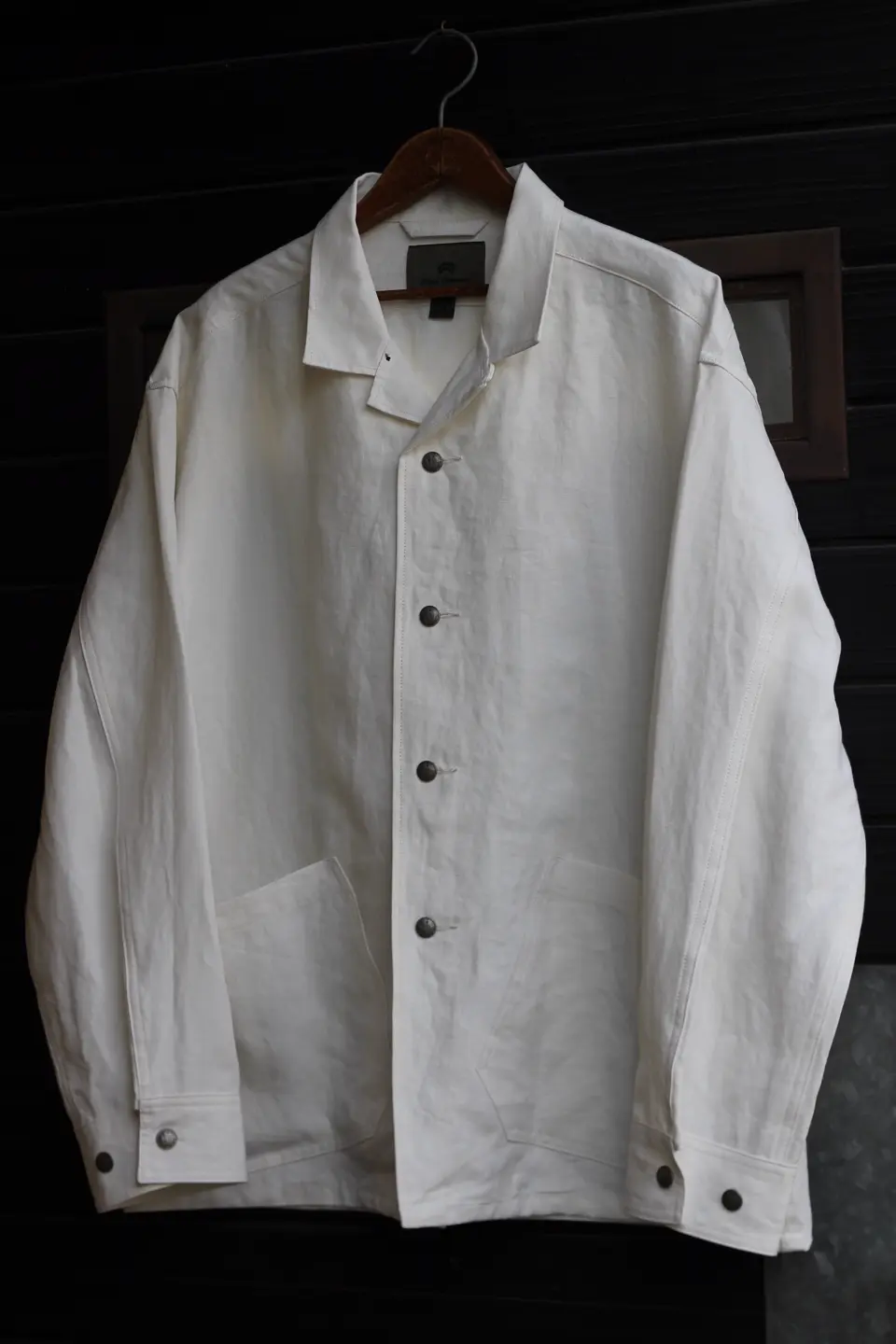 ナイジェルケーボンのリネンセットアップ》FRENCH CHORE JACKET LINEN