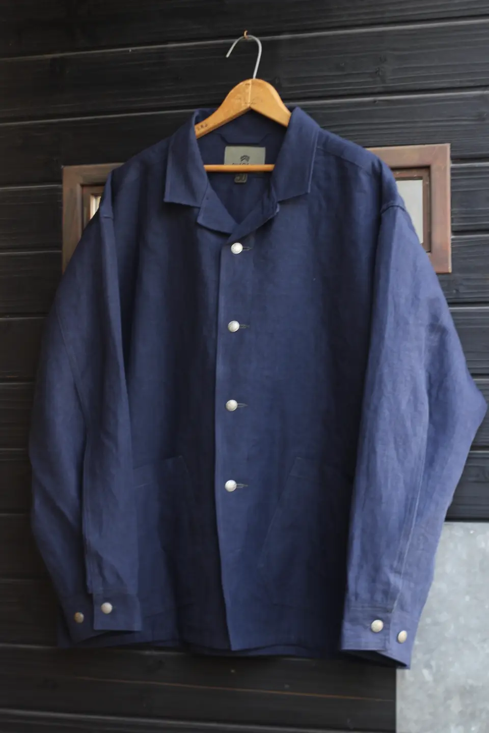 ナイジェルケーボンのリネンセットアップ》FRENCH CHORE JACKET LINEN
