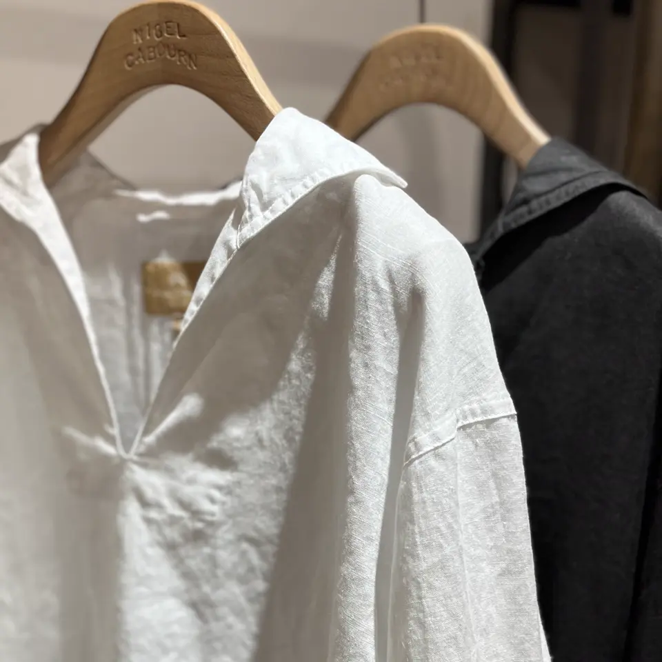 スタッフにも愛される魅力とは》FRENCH P/O SHIRT HEMP