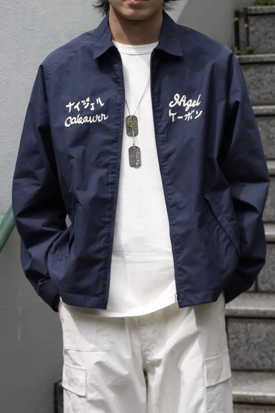 ナイジェルケーボンのスーヴェニアジャケット》SOUVENIR JACKET C/N