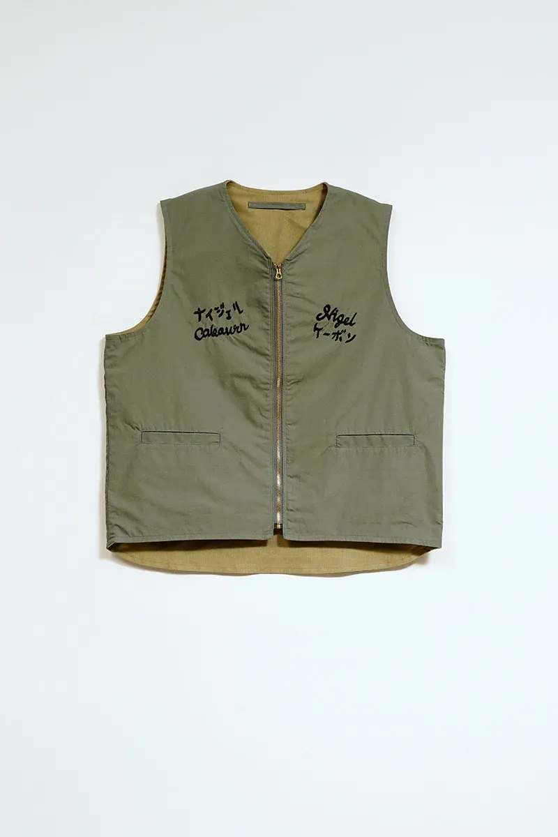 ナイジェルケーボンのスーヴェニアジャケット》SOUVENIR JACKET C/N