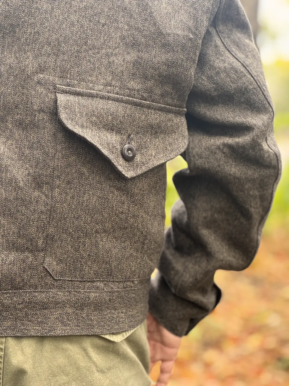 FRENCH WORK JACKET MIX BLACK CHAMBRAY – Nigel Cabourn