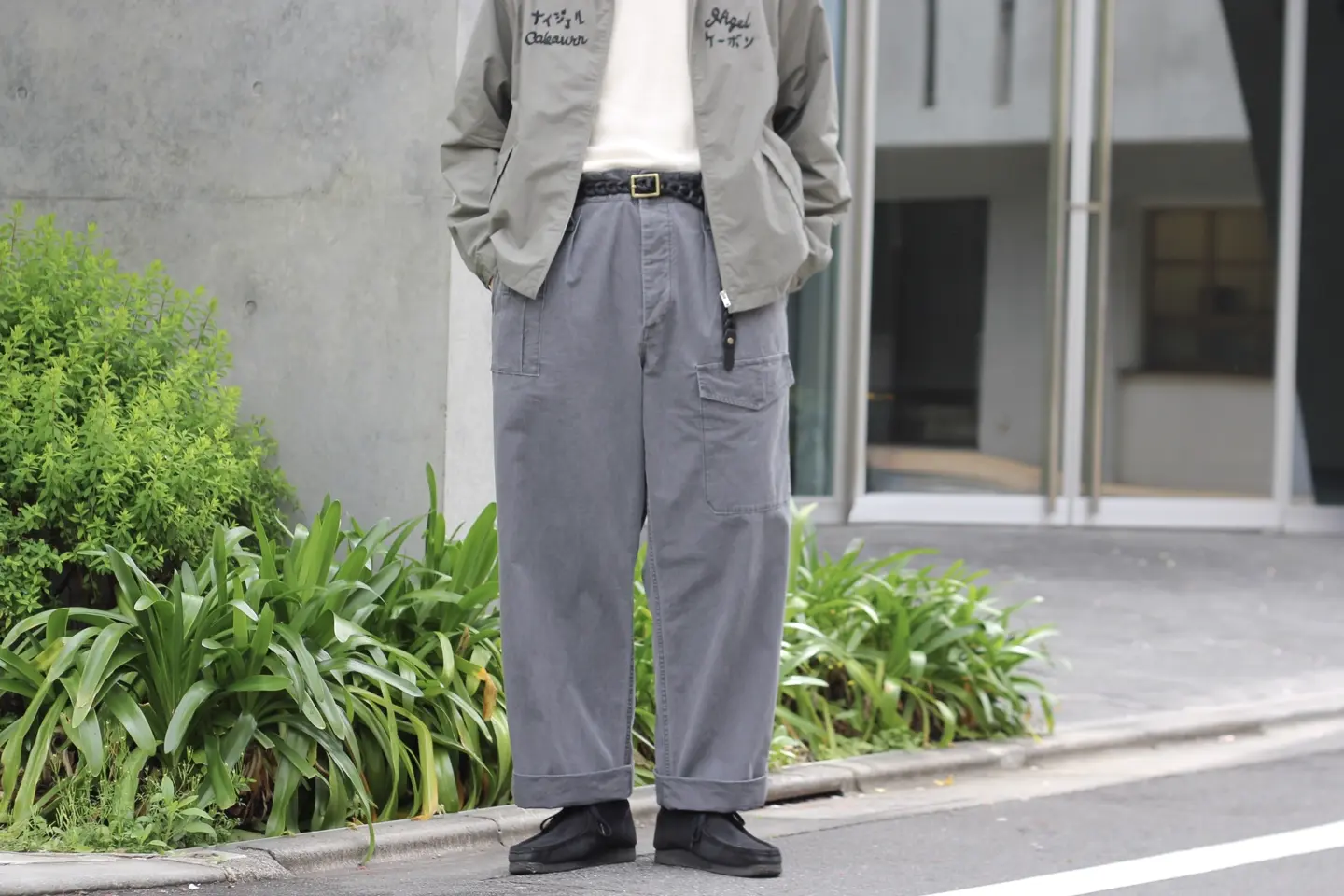 Highly crafted military pants》 BRITISH ARMY PANT - PIGMENT DYE