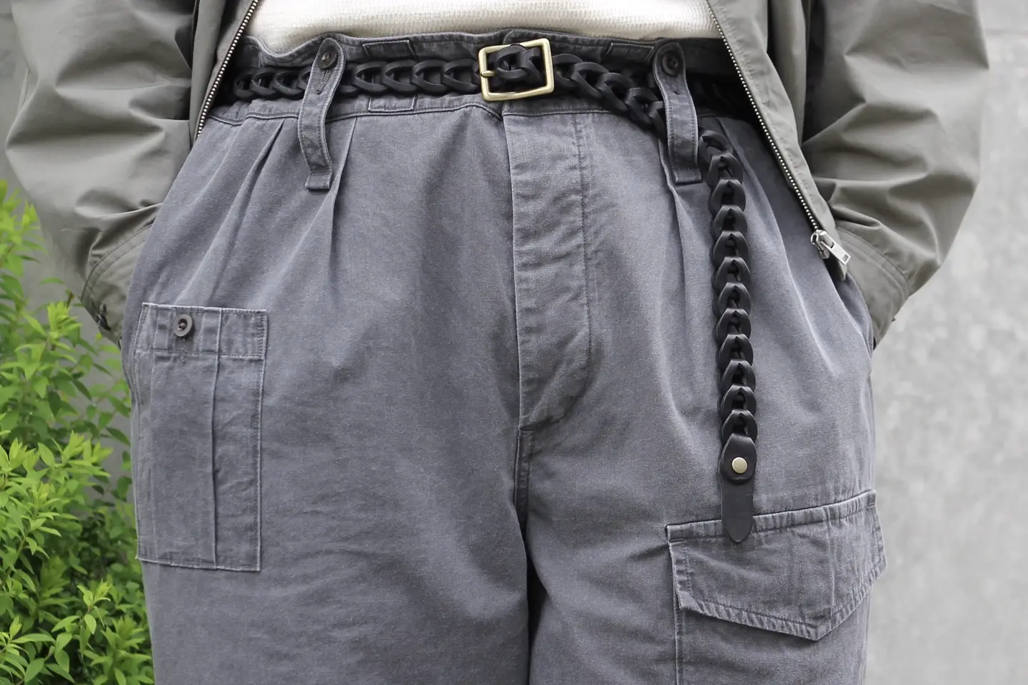 Highly crafted military pants》 BRITISH ARMY PANT - PIGMENT DYE