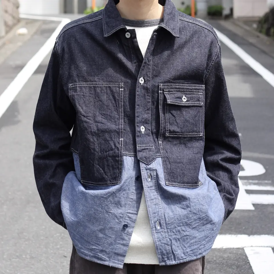 Classic Of Windows keiju.io着用 この時期に着たいこだわりのシャツ》UTILITY SHIRT TYPE2 - 10oz DENIM