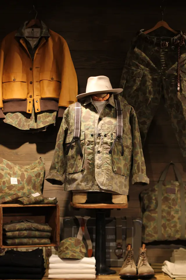圧巻のダックハンターカモシリーズ》40s USMC JACKET MIX - DUCK HUNTER