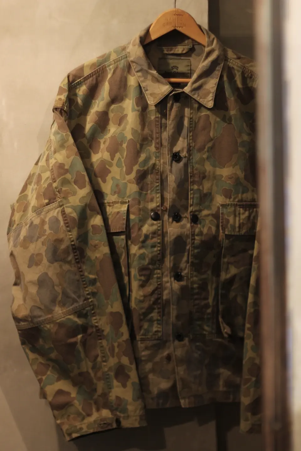 圧巻のダックハンターカモシリーズ》40s USMC JACKET MIX - DUCK HUNTER