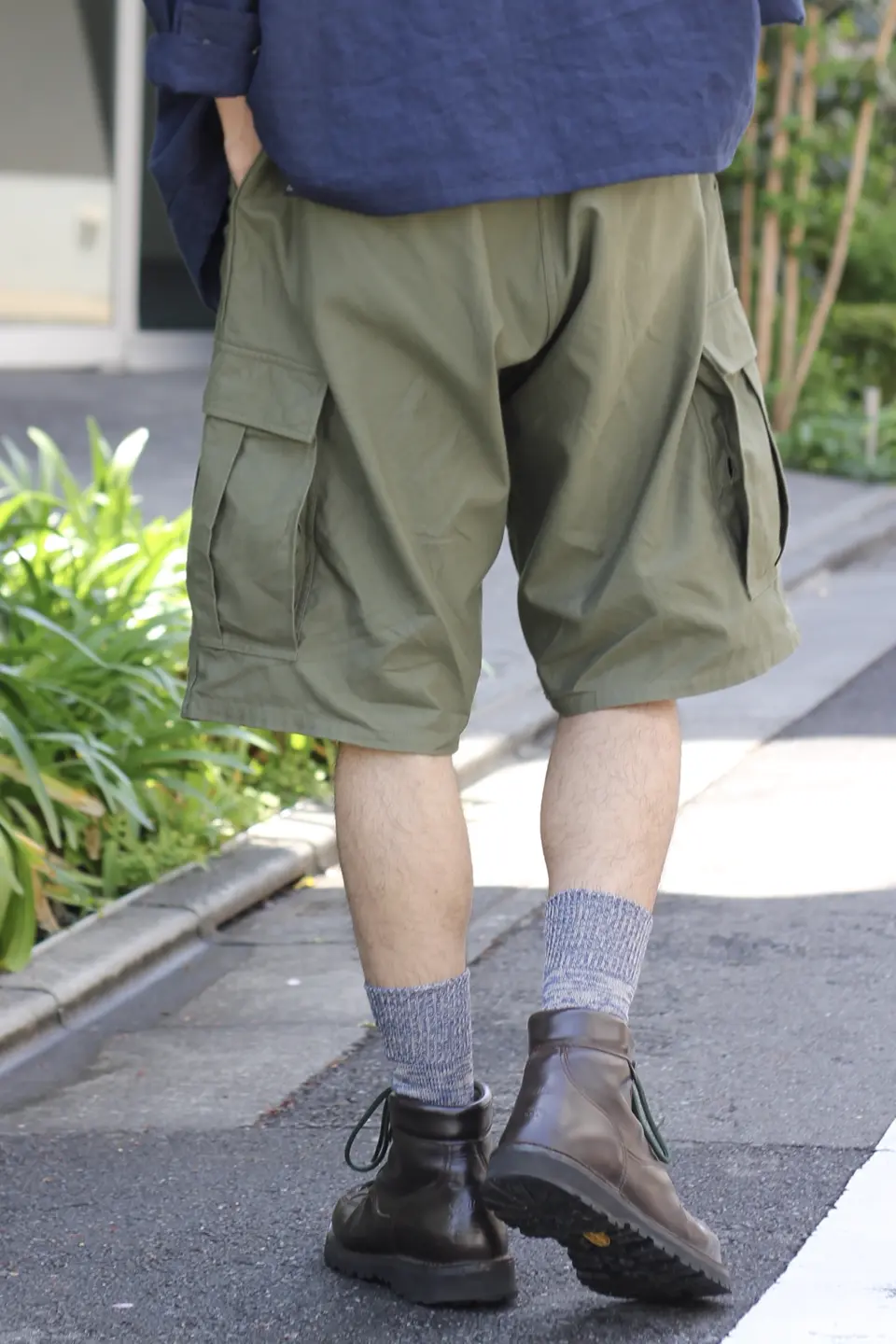名作の軍パンショーツ》ARMY CARGO SHORT