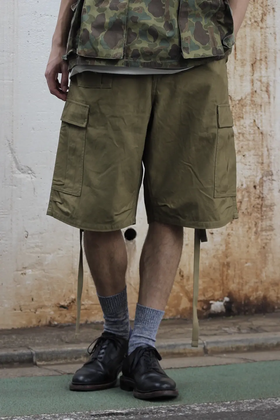 名作の軍パンショーツ》ARMY CARGO SHORT