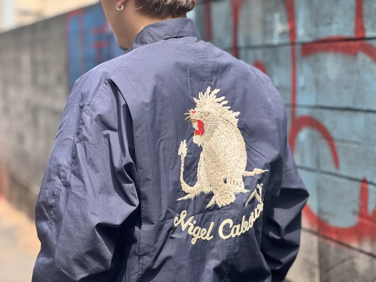 この時季に羽織りやすいジャケットを》SOUVENIR JACKET C/N WEATHER