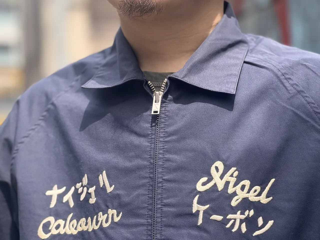 この時季に羽織りやすいジャケットを》SOUVENIR JACKET C/N WEATHER