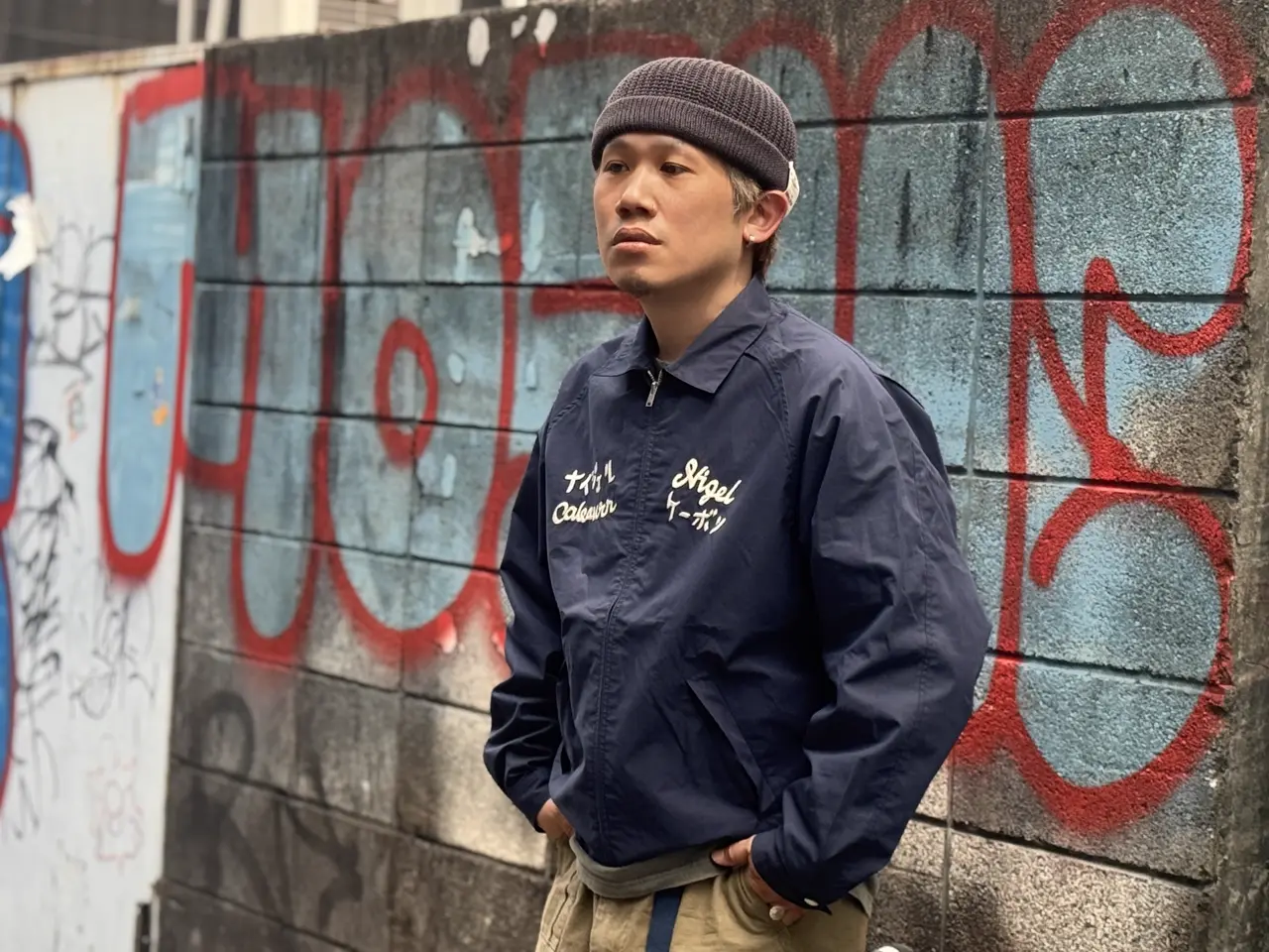 この時季に羽織りやすいジャケットを》SOUVENIR JACKET C/N WEATHER