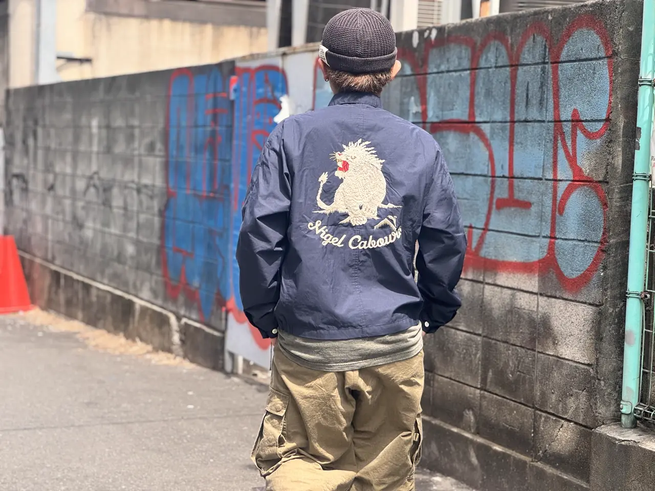 この時季に羽織りやすいジャケットを》SOUVENIR JACKET C/N WEATHER