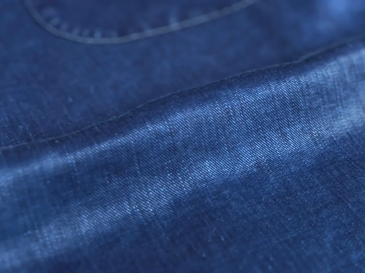 染めへのこだわりが詰まった》OPEN COLLAR SHIRT - LINEN INDIGO