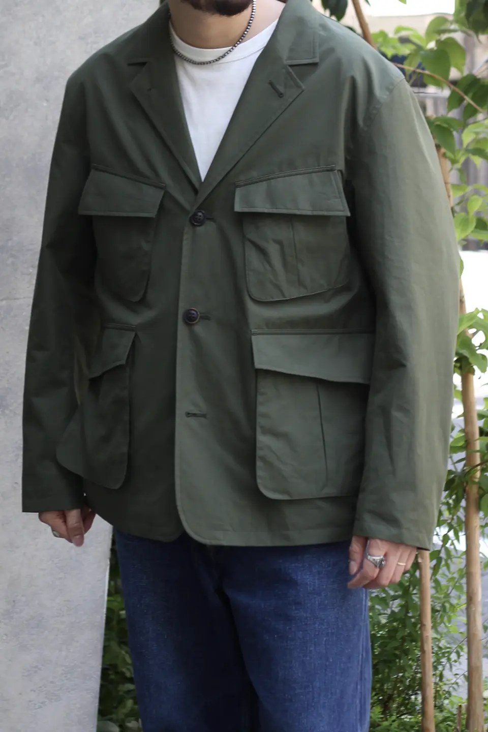 A military jacket crafted from the finest VENTILE® fabric》UTILITY