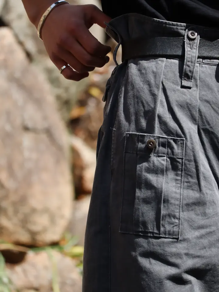 計り知れない相乗効果》BRITISH ARMY PANT - PIGMENT DYE