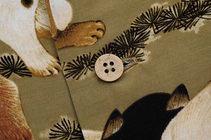 白虎の意匠を継ぐアロハシャツ 》ALOHA SHIRT - HYAKKENZU