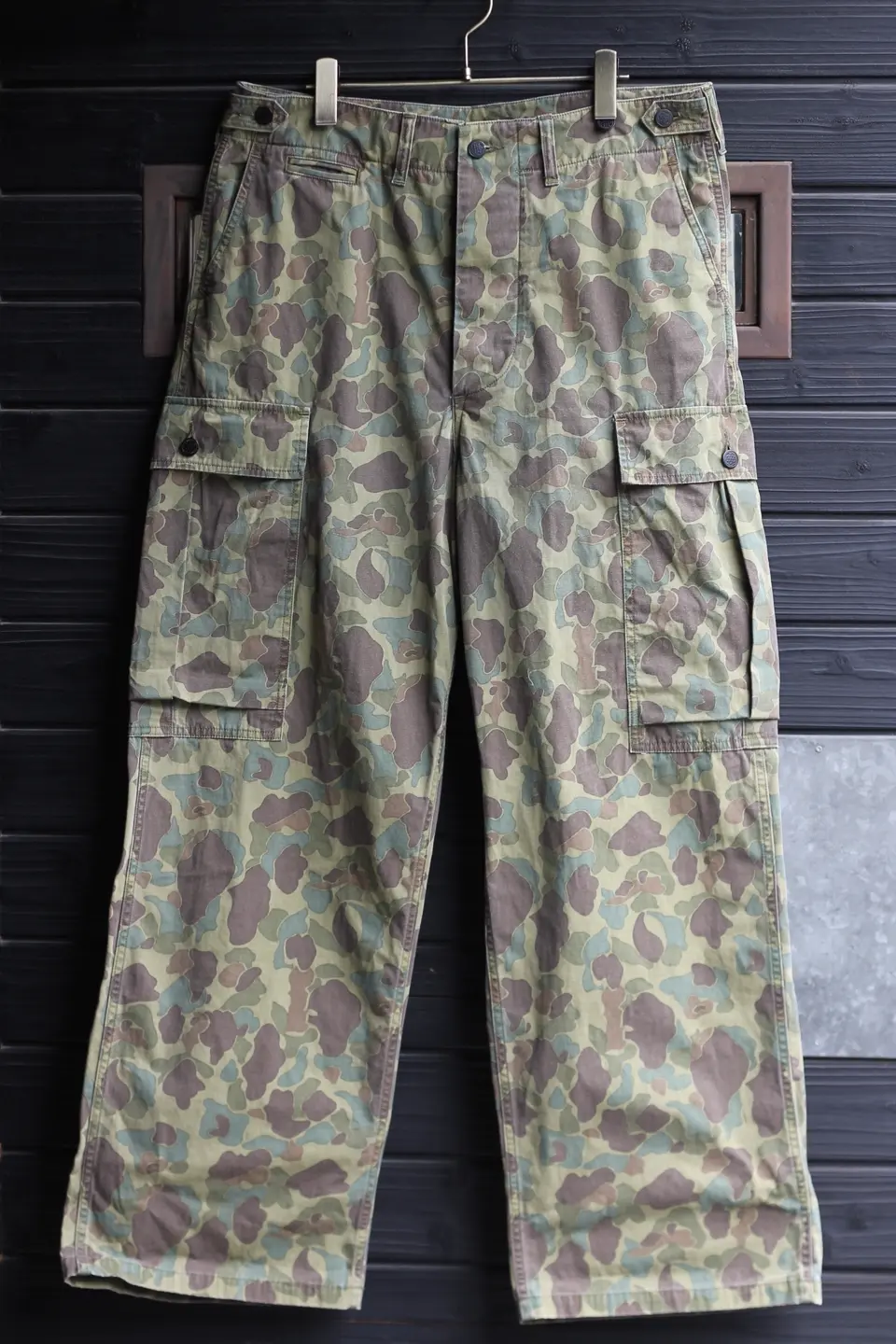 在庫集めました!!》40s MONKEY PANT - MIX DUCK HUNTER CAMO